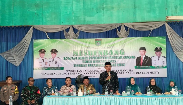 Musrenbang Kusan Hulu Usulkan Perbaikan Gedung Serbaguna