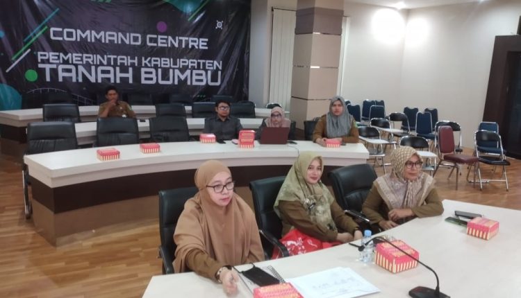 Jelang Ramadan, Pemkab Tanbu Ikuti Rakoor Pengendalian Inflasi Daerah