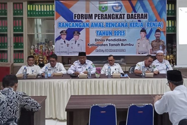 Dinas Pendidikan Tanbu Dorong Kesejahteraan Dan Mutu Pendidikan