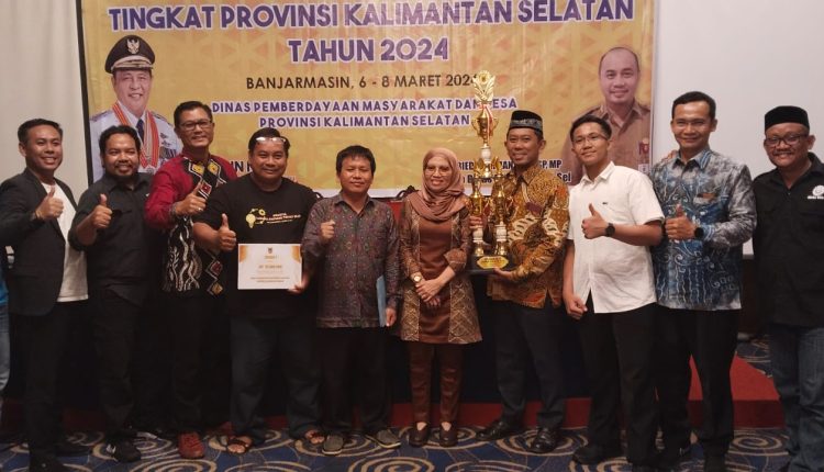 Tanah Bumbu Kembali Raih Juara 1 Lomba Inovasi TTG Se-Kalsel