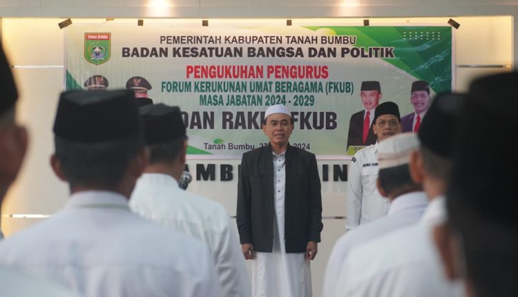 Bupati Zairullah Kukuhkan Kepengurusan FKUB 2024-2029