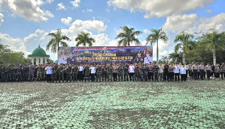 Dibuka Wakil Bupati, Kegiatan TMMD Ke 120 Di Tanah Bumbu Resmi Dilaksanakan