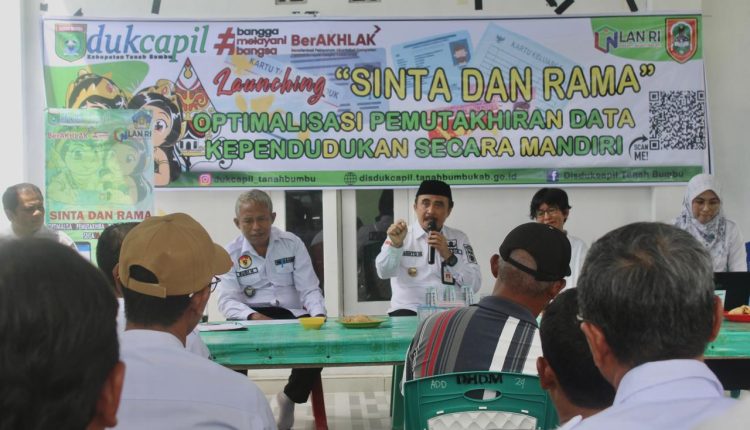 Disdukcapil Tanah Bumbu Luncurkan Program “Sinta dan Rama” untuk Optimalisasi Data Kependudukan