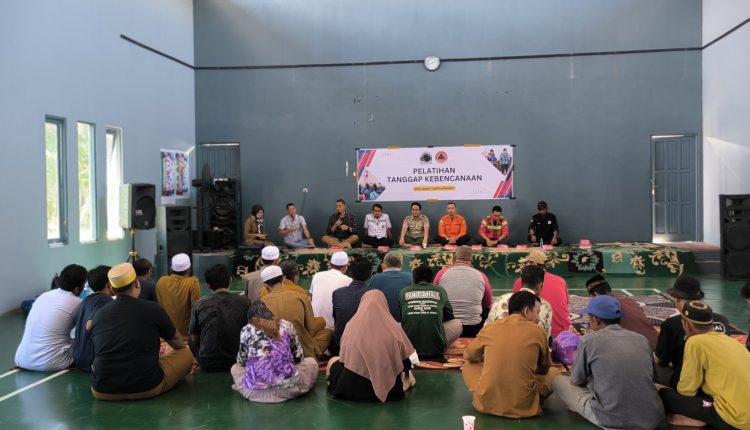 BPBD Kabupaten Tanah Bumbu dan PT Arutmin Batulicin Jalin Kemitraan Bentuk Desa Tangguh Bencana