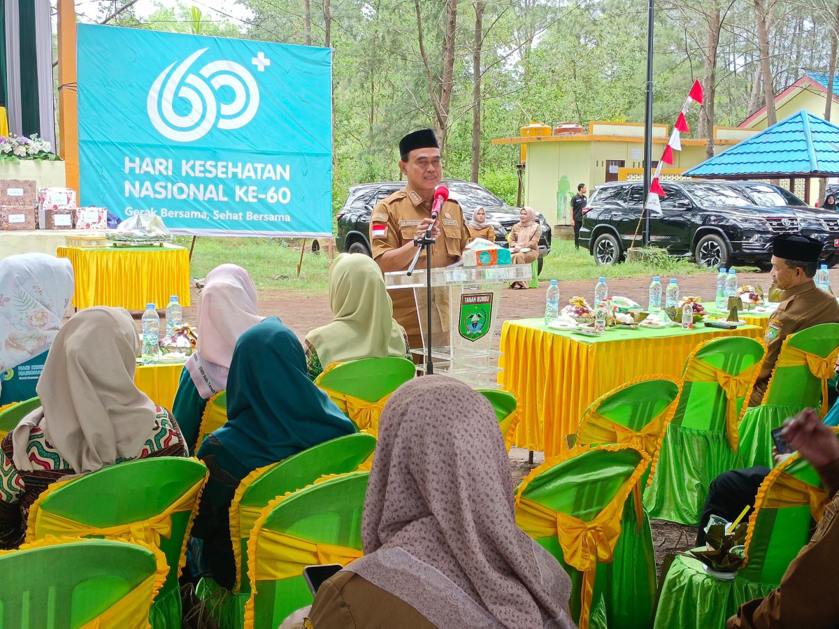 Bupati Tanah Bumbu Resmikan Peringatan Hari Kesehatan Nasional ke-60 di Objek Wisata Rindu Alam