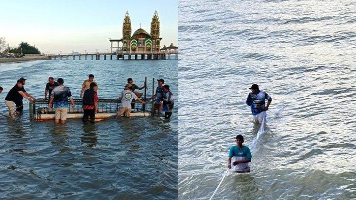 Penanganan Cepat Kemunculan Buaya di Desa Sungai Lembu, Tanahbumbu, Kalimantan Selatan