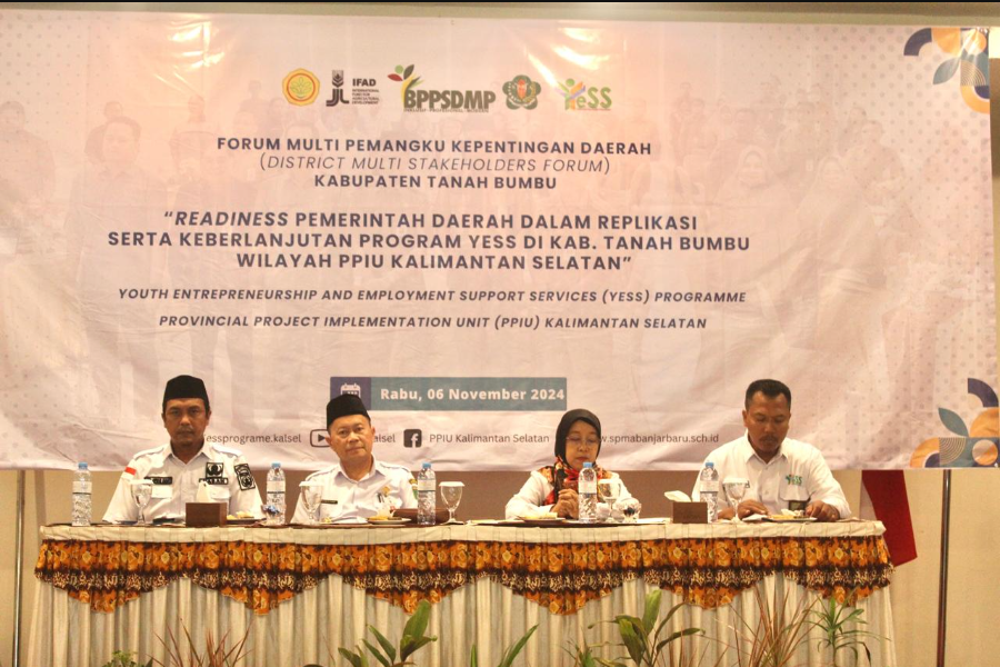 Forum Multi Pemangku Kepentingan Kedua Program YESS Tanah Bumbu: Komitmen Bersama untuk Membangun Kewirausahaan Pemuda di Sektor Pertanian