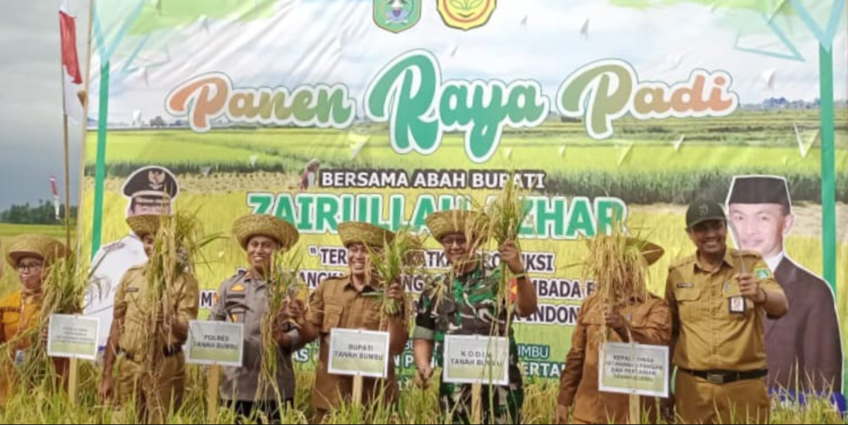 Panen Raya Padi di Tanah Bumbu: Langkah Menuju Ketahanan Pangan Kalsel dan IKN