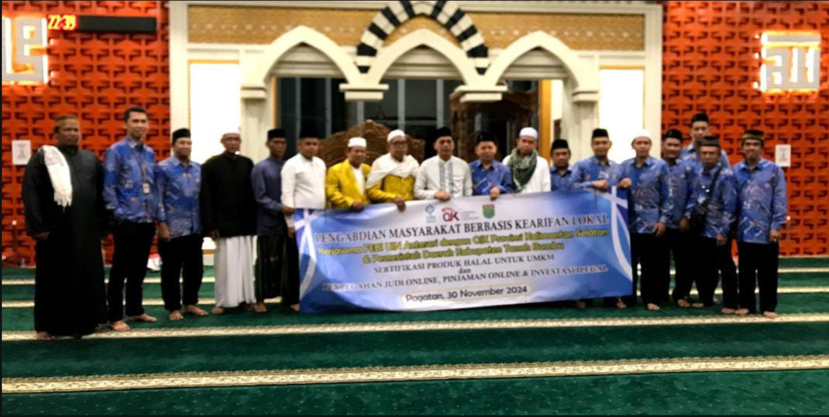 Sosialisasi Sertifikat Halal, Pinjaman Online, dan Investasi Bodong: Pemkab Tanah Bumbu Dorong Kesadaran Masyarakat